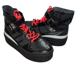 adidas gazelle silver green womens Adidas Women's Triple Platform Core Black / Solar Red Low Top Sneakers main image 0
